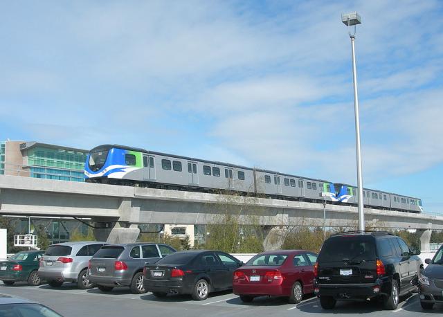 Vancouver's Canada Line, image by Michael Berry from Wikipedia